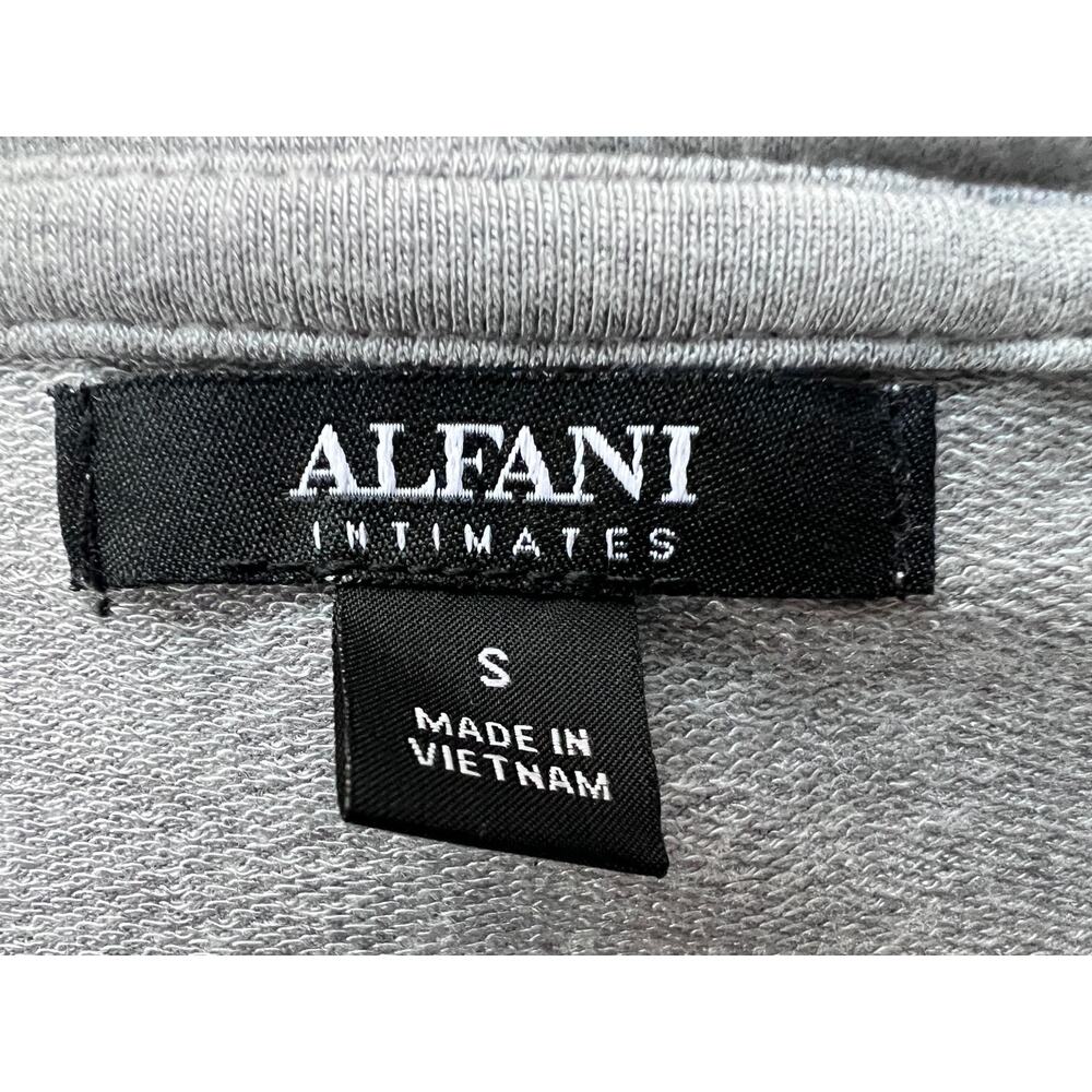 ALFANI WOMENS SMALL CASUAL LOUNGE SHRUG CARDIGAN WRAP POCKETS HEATHER GRAY NEW - Picture 4 of 12